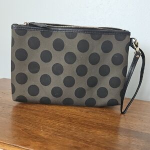 Kate Spade Polka Dot Wristlet Clutch